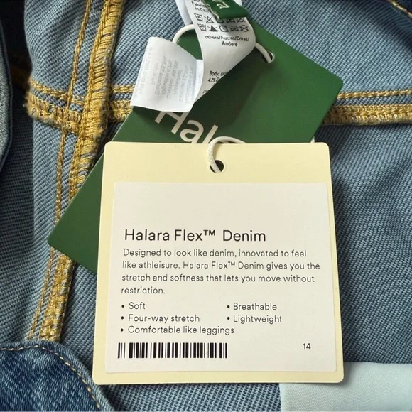 Halara Flex Denim Jeans NWT - XS regular - Picture 4 of 5